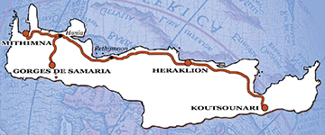 camps itinerants pour ados a l'etranger - crete