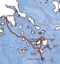 camps itinerants pour ados a l'etranger - grece cyclades