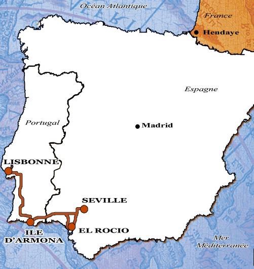camps itinerants pour ados a l'etranger - portugal andalousie