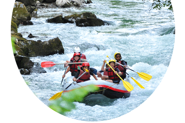 colonies de vacances adolescents dans les Alpes- sports de montagne