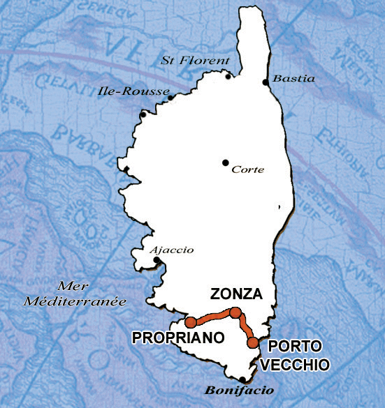 camps itinerants pour ados à l'étranger - corse du sud