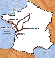 camps itinerants pour ados en France - Bretagne grand Ouest