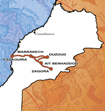 camps itinerants pour ados a l'etranger - maroc