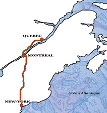 camps itinerants pour ados a l'etranger - quebec new york