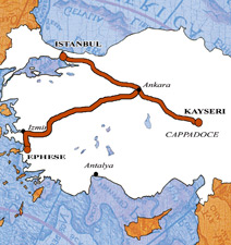 camps itinerants pour ados a l'etranger - turquie